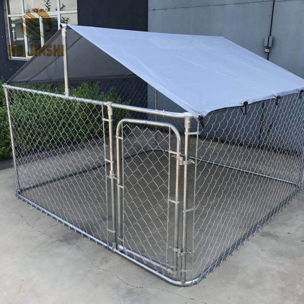 chain link dog kennel